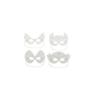 LOT 8MASQUE CARTON HERO/LICORN