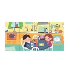 BTE 4 PUZZLE 16P LA MAISON 2