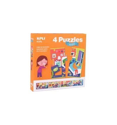 BTE 4 PUZZLE 16P LA MAISON