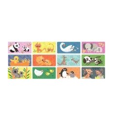 SCHOOLPACK 72 PUZZ DUO ANIMAUX