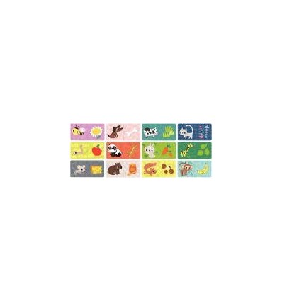 SCHOOLPACK 72 PUZZ DUO ANIMAUX