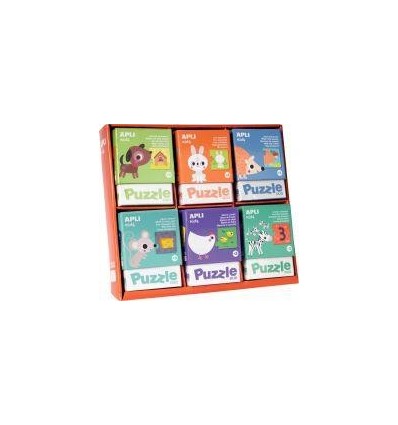 SCHOOLPACK 72 PUZZ DUO ANIMAUX