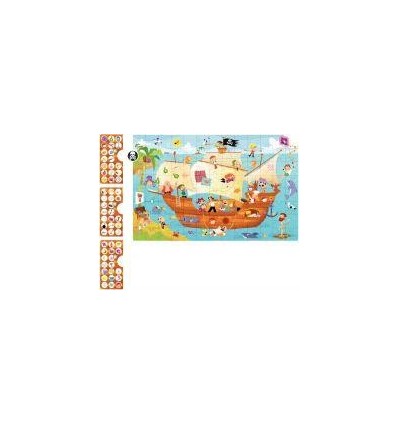 PUZZ OBSERV 104P BATEAU PIRATE