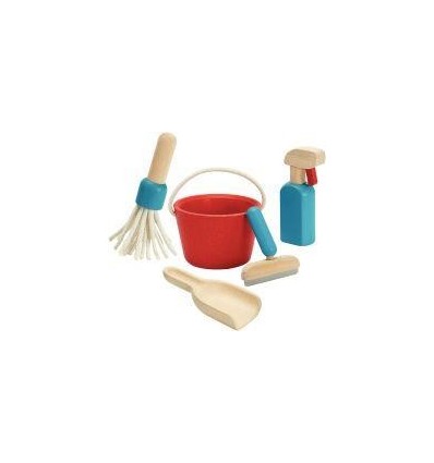 KIT DE NETTOYAGE EN BOIS 5PCS