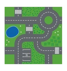 TAPIS VMAT 200X200 LA ROUTE