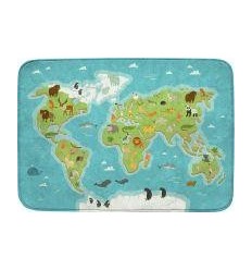 TAPIS ULTRASOFT 150X100 CARTE 2