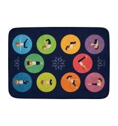 TAPIS ULTRASOFT 180X130 YOGA 2