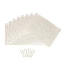 LOT 8PLAT. LETTRE MINU+8STYLET 2