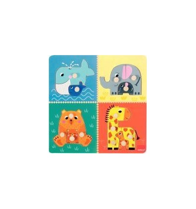 ENCAST BOIS 14P MAMAN ET BEBE