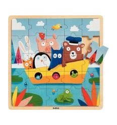 PUZZLE BOIS 25P LE BATEAU