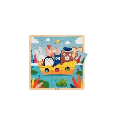 PUZZLE BOIS 25P LE BATEAU