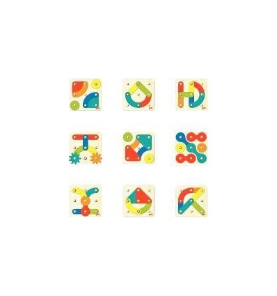 EMPILEMENTS ARC-EN-CIEL BOIS