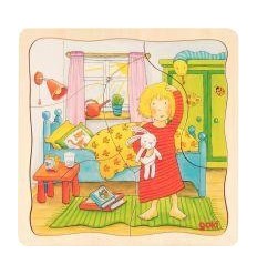 PUZZ 4 NIV BOIS MA JOURNEE 20P