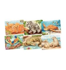 LOT 18 PUZZ 24P ANIMO DU MONDE 2