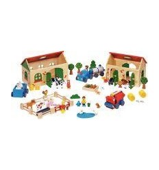 FERME COMPLETE EN BOIS 71PCS 2