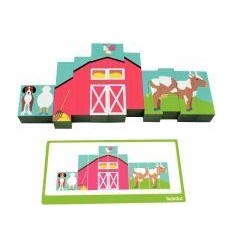 PUZZLE BLOCS 3D LA FERME