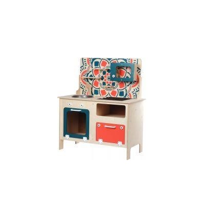 COMBINE CUISINE BOIS 75X37X87