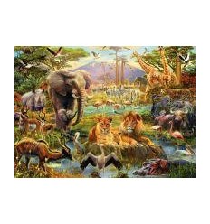 PUZZ XXL 200P ANIMAUX SAVANE 2