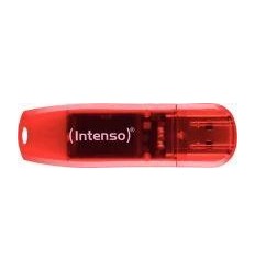 CLE USB2.0 INTENSO RAINBO128GO