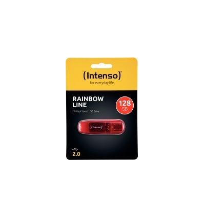 CLE USB2.0 INTENSO RAINBO128GO