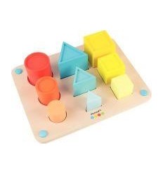 PLATEAU DE VOLUMES EN BOIS