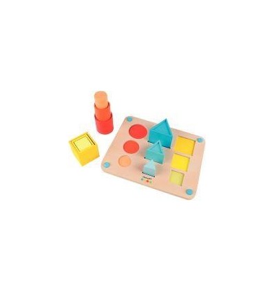 PLATEAU DE VOLUMES EN BOIS