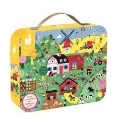 PUZZ OBSERV 24P FERME+POSTER