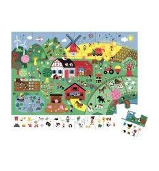 PUZZ OBSERV 24P FERME+POSTER 2