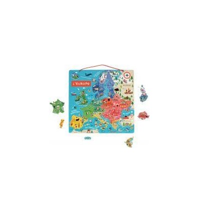 PUZZLE 40P EUROPE MAGNETIQUE