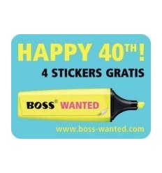 SURLIGNEUR STABILO BOSS JAUNE 2