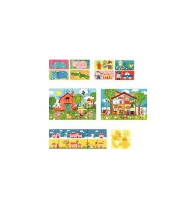 ATELIER 36 PUZZLES CARTON ASS