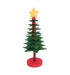 LOT 10 SAPINS 3D BOIS A MONTER