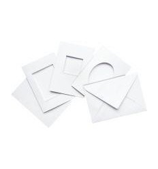 KIT 100 CARTE PASSEPARTOUT+ENV