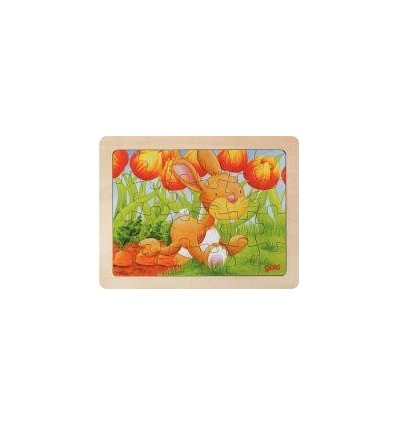 LOT 6PUZZ CADR BOIS 24P FERME