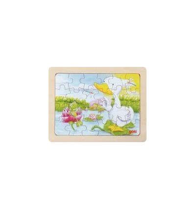 LOT 6PUZZ CADR BOIS 24P FERME