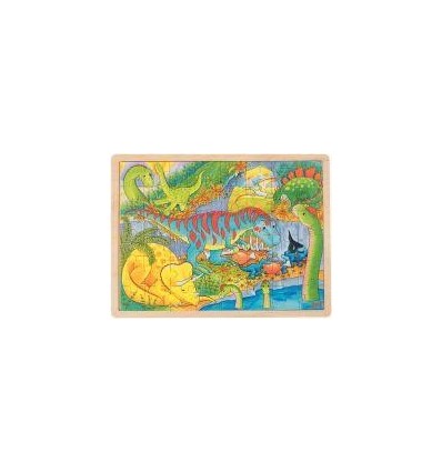 LOT 4PUZZ CADR BOIS 48P DIVERS