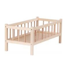 LIT A BARREAUX BOIS ECO P/POUP