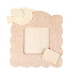 LOT 12 CADRE FOTO BOIS 11X12CM 2