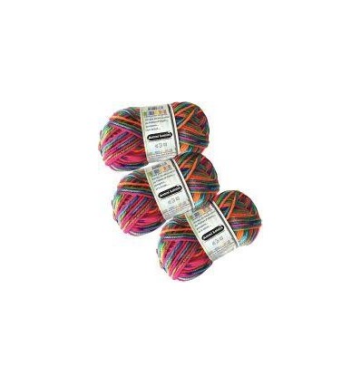 LOT 3 PELOTES LAINE ARC ENCIEL