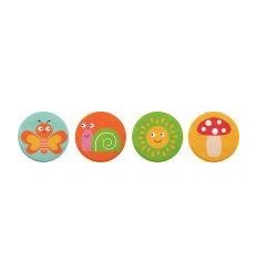 SET 4 COUSSINS NATURE D40CM