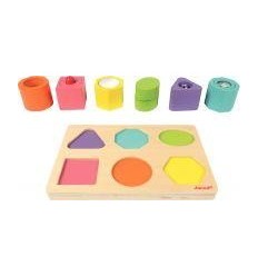 ENCAST 6 CUBES SENSORIELS BOIS 2