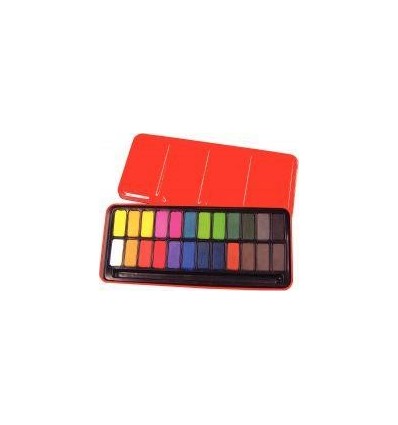 BTE 24 GODETS AQUARELLE