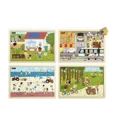 LOT 4 PUZZLE ECO-CITOYENS
