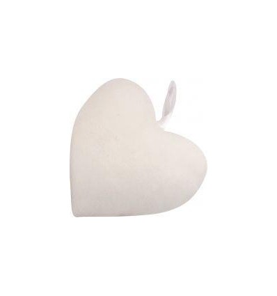 LOT 10 COEUR COTON BLC 8X10CM