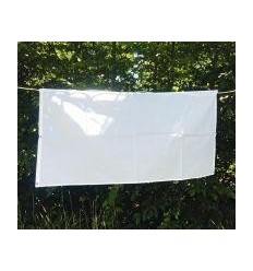 BANNIERE POLYEST BLC 130X62CM