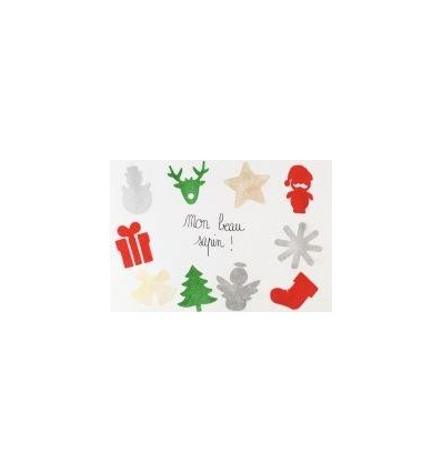 SET 10TAMPON D7.5CM EVA SAPIN