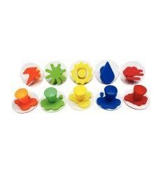 SET 10TAMPON D7.5CM EVA TEMPS