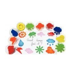 SET 10TAMPON D7.5CM EVA TEMPS 2