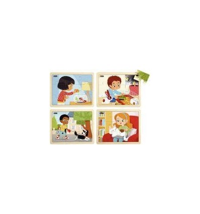 LOT 4 PUZZLE PRENDRE SOIN