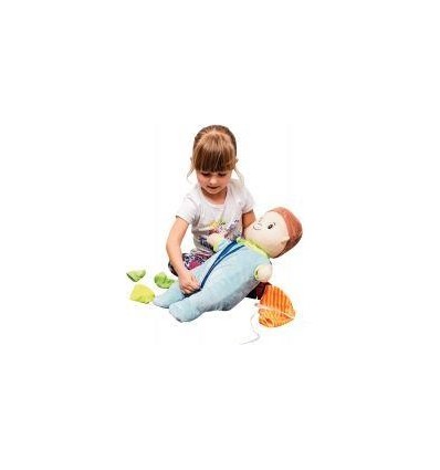 MAXI POUPON BEBE TOM 50CM+8VET